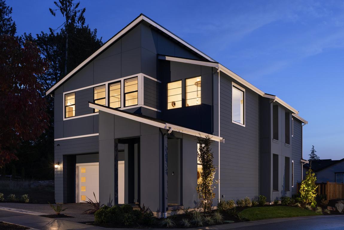 Modern home design in Duvall, WA